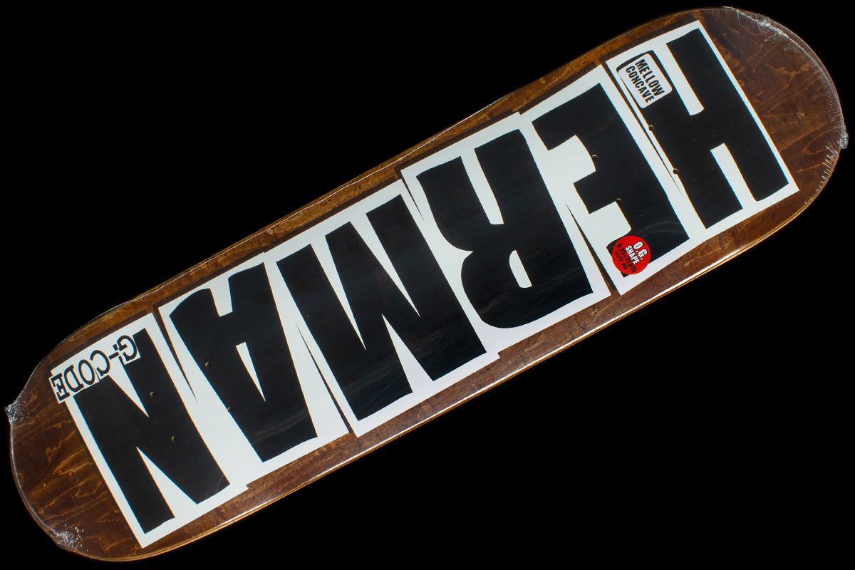 Herman Logo Brown Deck 8.25"