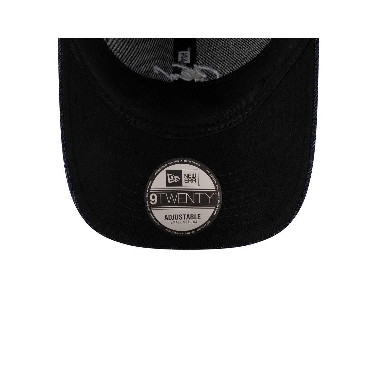 New Era Cap Handwritten Indigo Denim 9TWENTY Adjustable Hat