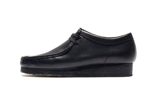 Wallabee Black Leather