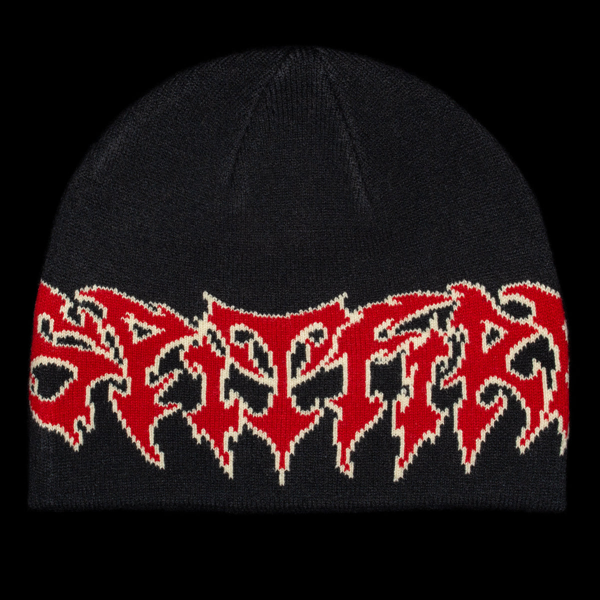 Demon Script Skully Beanie