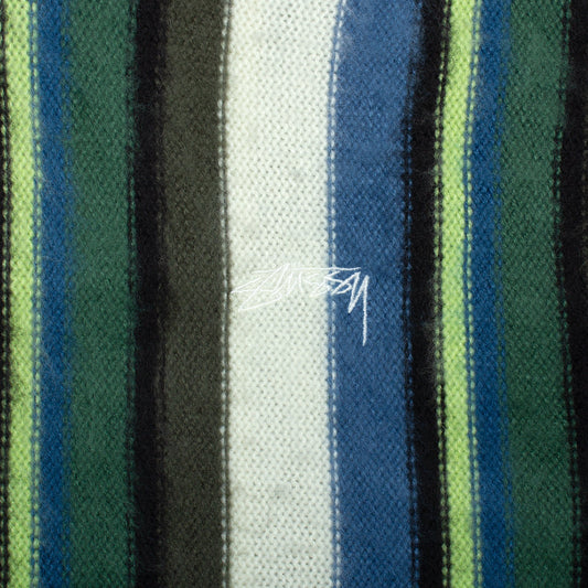 Vertical Stripe Knit Crew