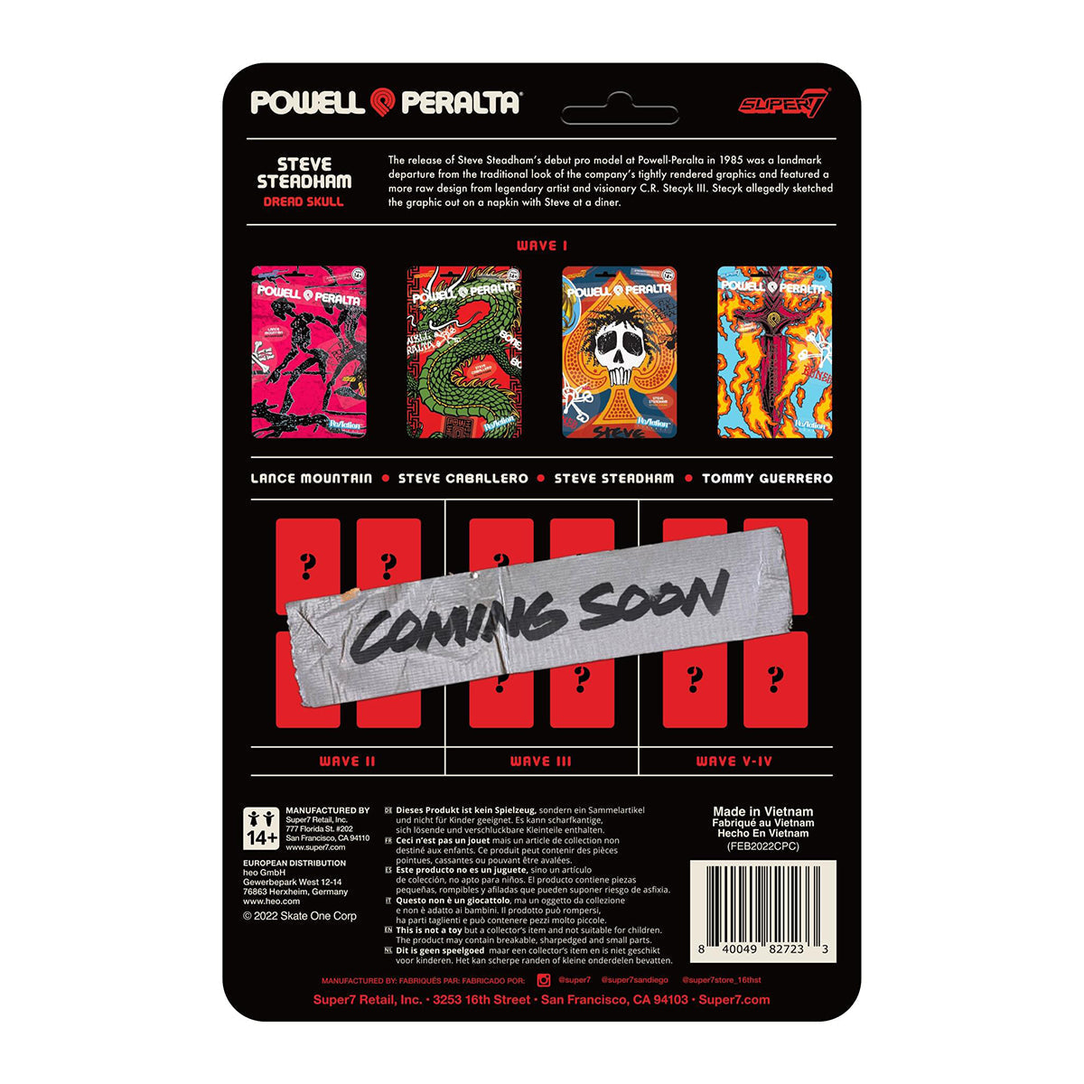 Powell Peralta Reaction Figure Wave 1 - Steve Caballero