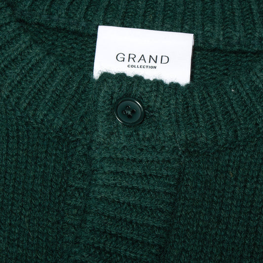 Wool Button Up Sweater