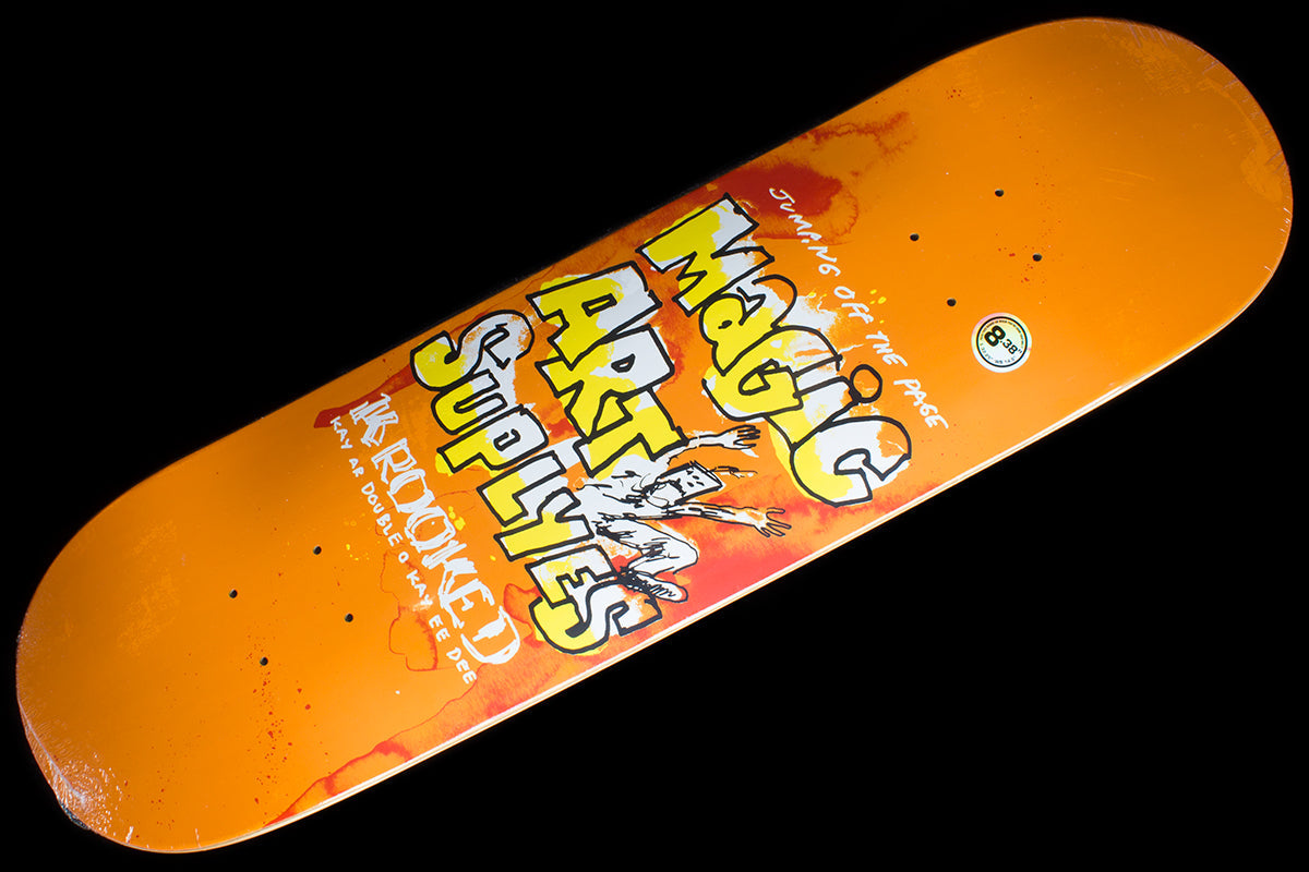 Magic Art Supplies Deck Orange 8.38"