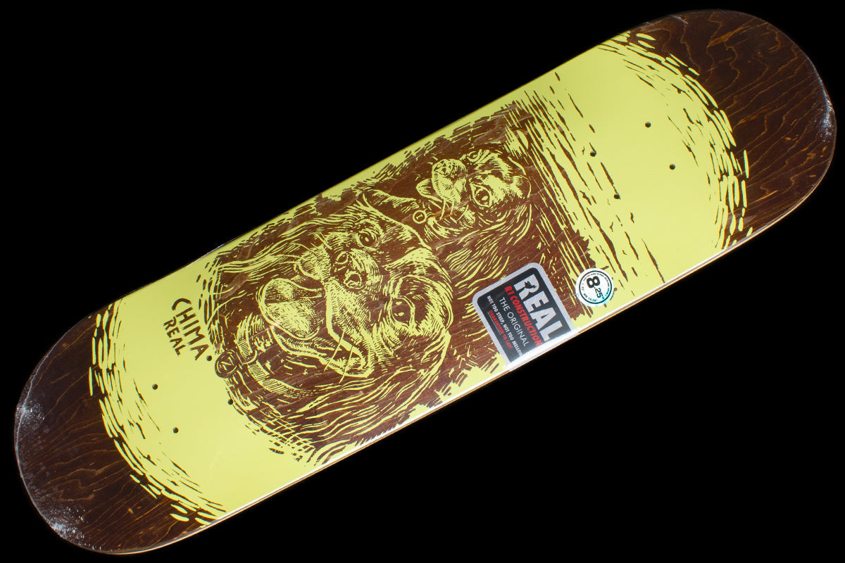 Chima Iggy & Ziggy Deck Brown 8.25"