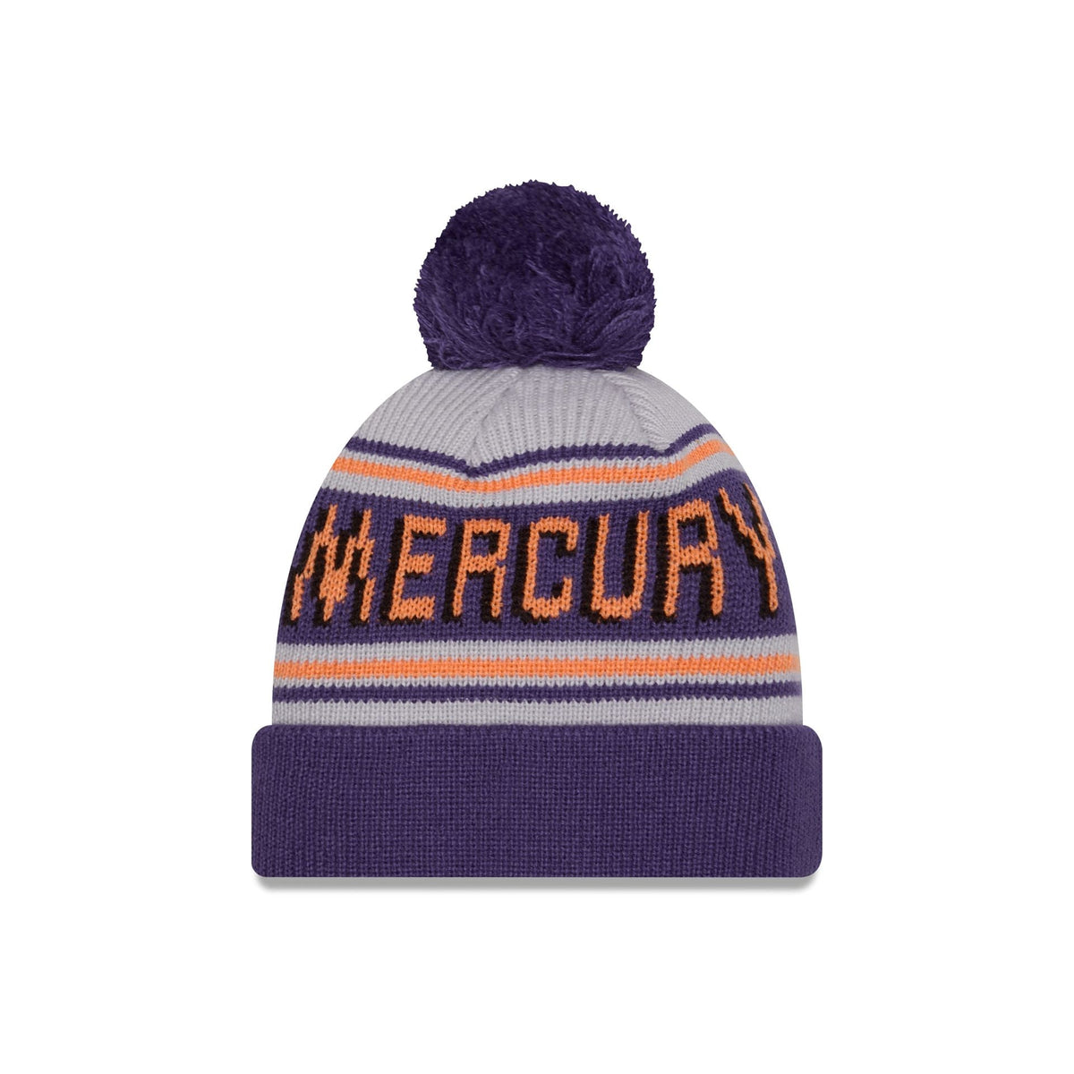 Phoenix Mercury Team Pom Knit Hat