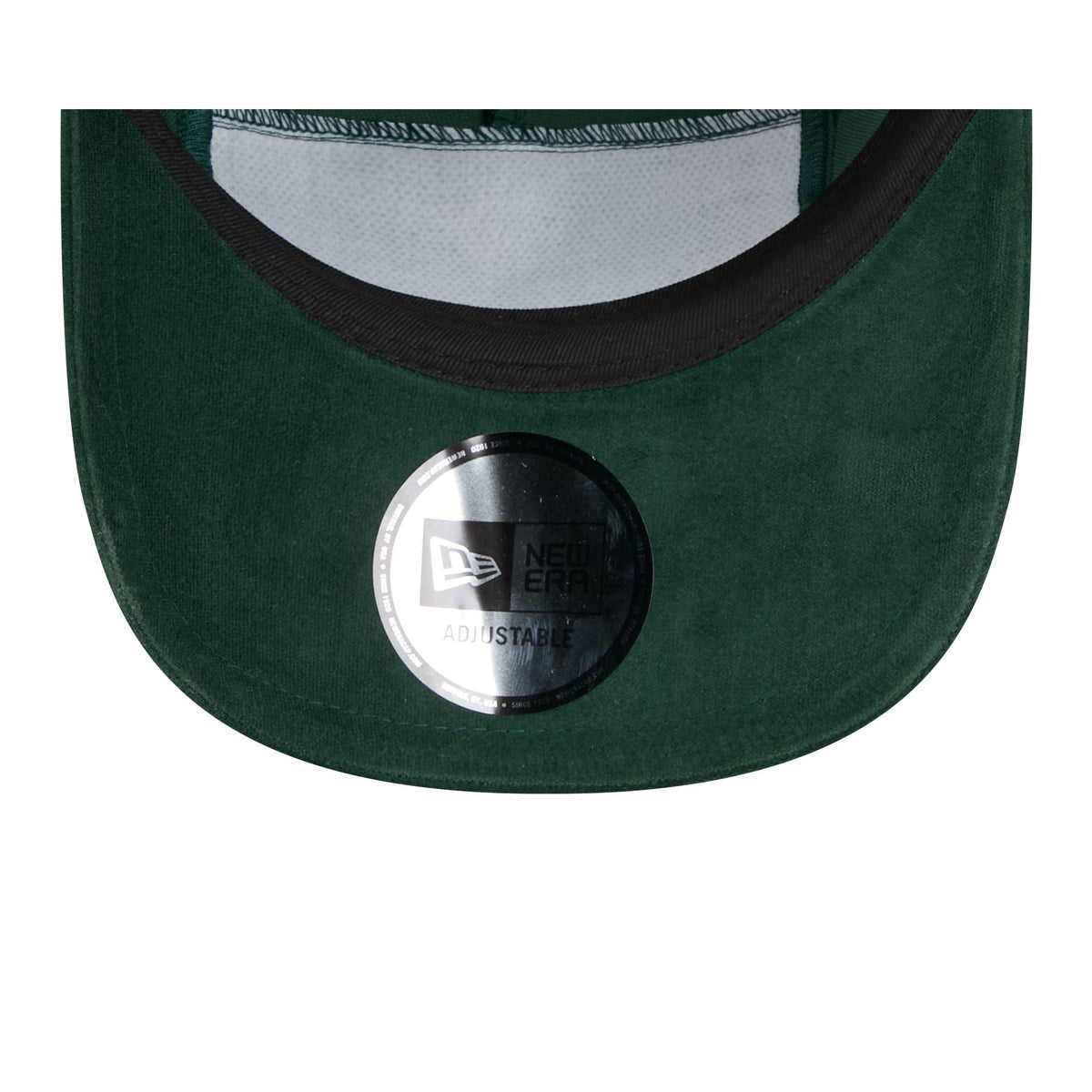 New Era Cap Rifle Green Velvet Runner Adjustable Hat