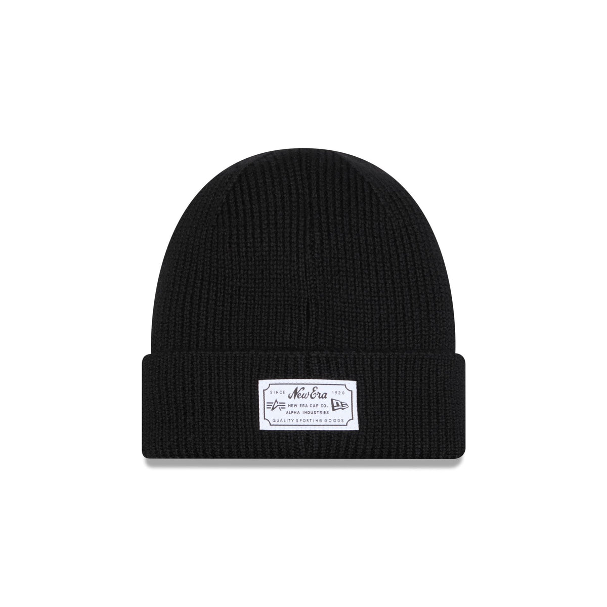 Alpha Industries x Philadelphia 76ers Black Cuff Knit Hat