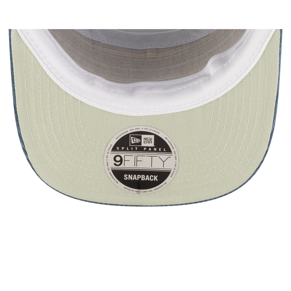 New Era Branded Paragon Corduroy Indigo Split Panel 9FIFTY Snapback Hat