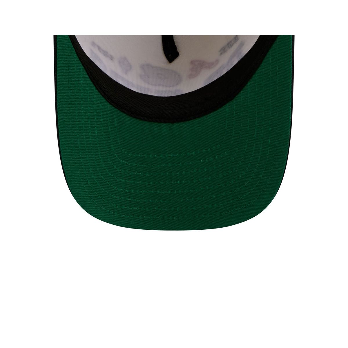 Atlanta Braves Three Hit Chrome White 9FIFTY A-Frame Snapback Hat