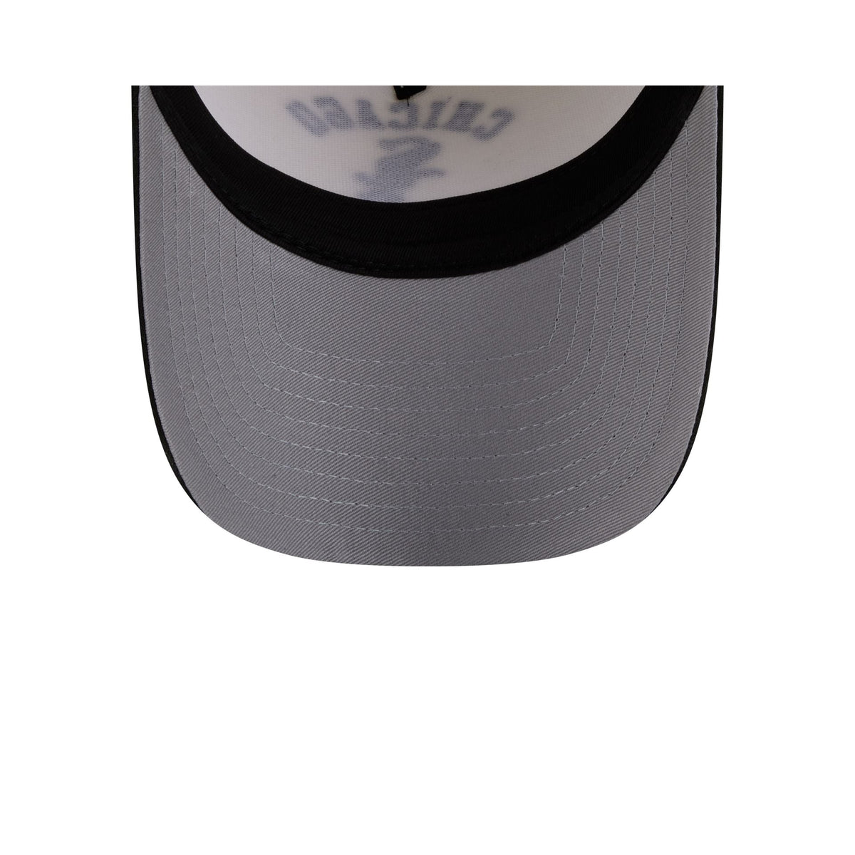 Chicago White Sox Chrome White Arched 9FORTY A-Frame Snapback Hat