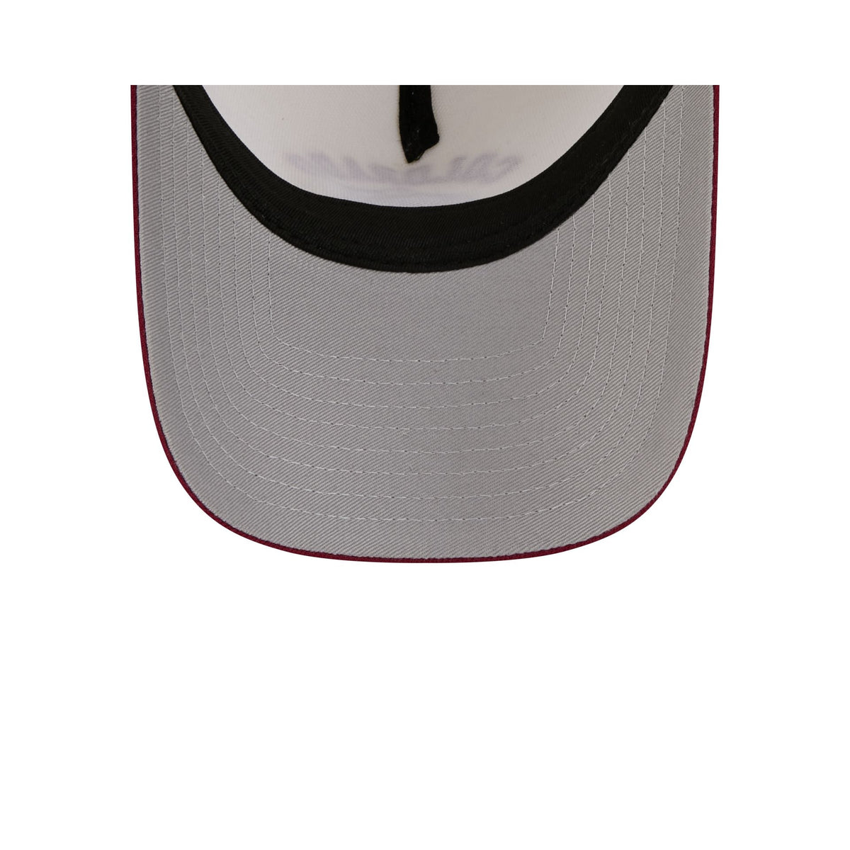 Colorado Avalanche Chrome White Arched 9FORTY A-Frame Snapback Hat