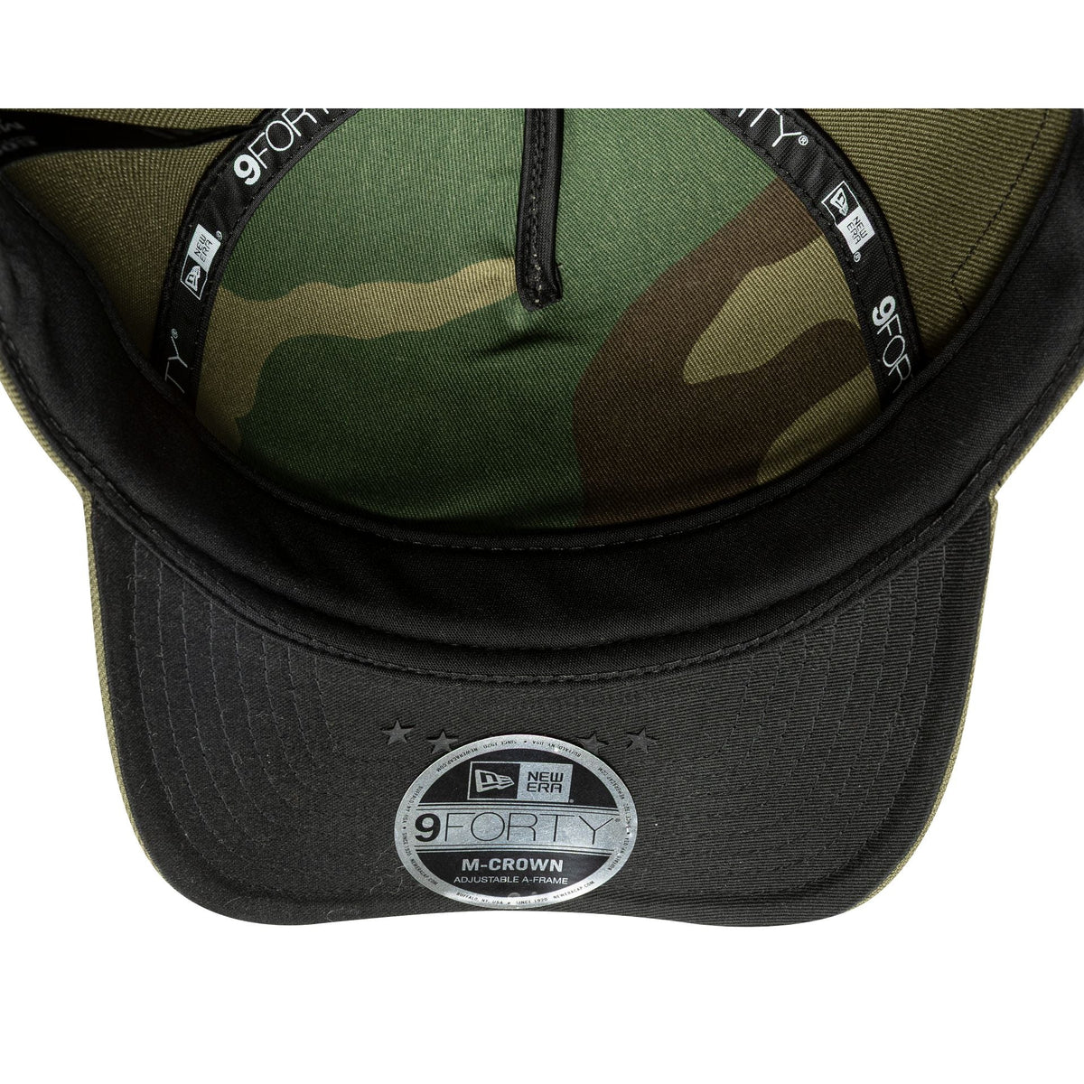 Baltimore Orioles Armed Forces Day 2026 9FORTY M-Crown A-Frame Snapback Hat