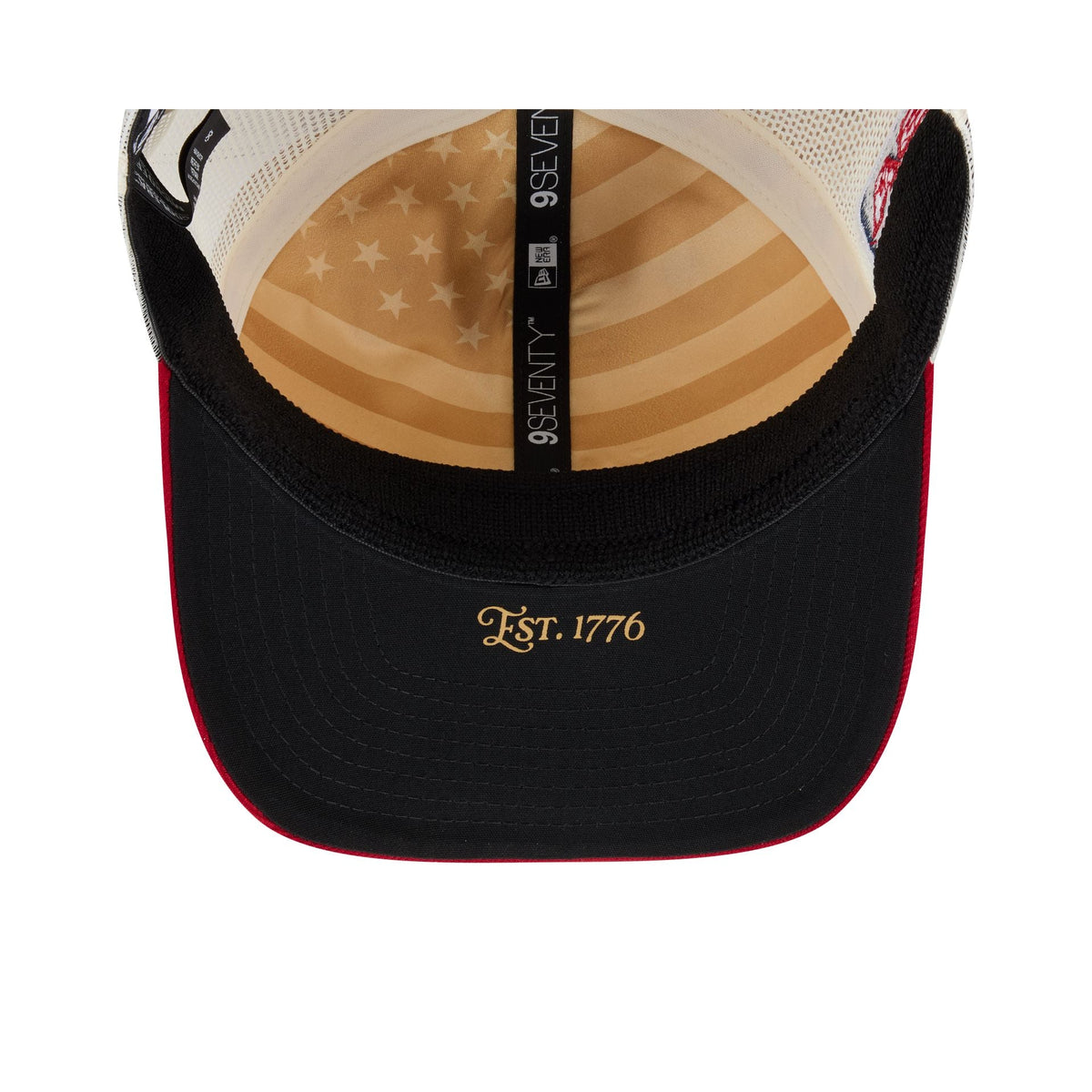 Boston Red Sox Independence Day 2026 9SEVENTY Trucker Hat