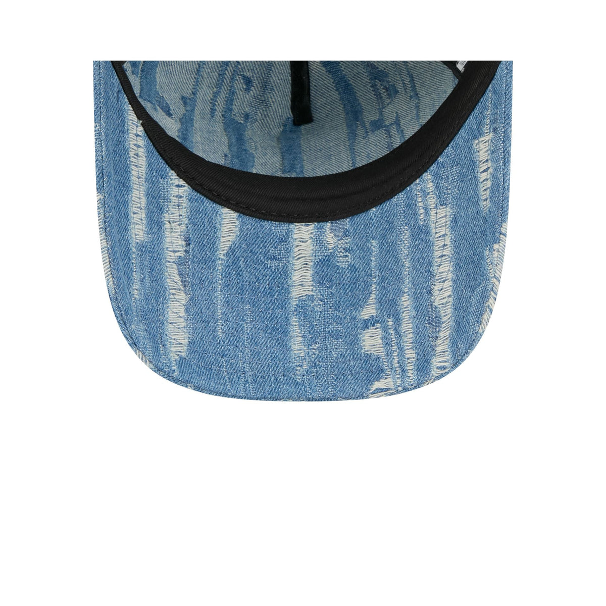 New Era Cap Bronze Tier Frayed Denim 9TWENTY A-Frame Adjustable Hat