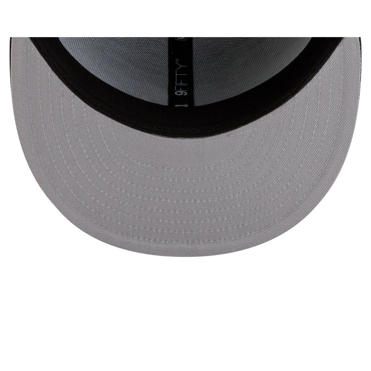 Atlanta Braves Basic Black & White 9FIFTY Snapback Hat