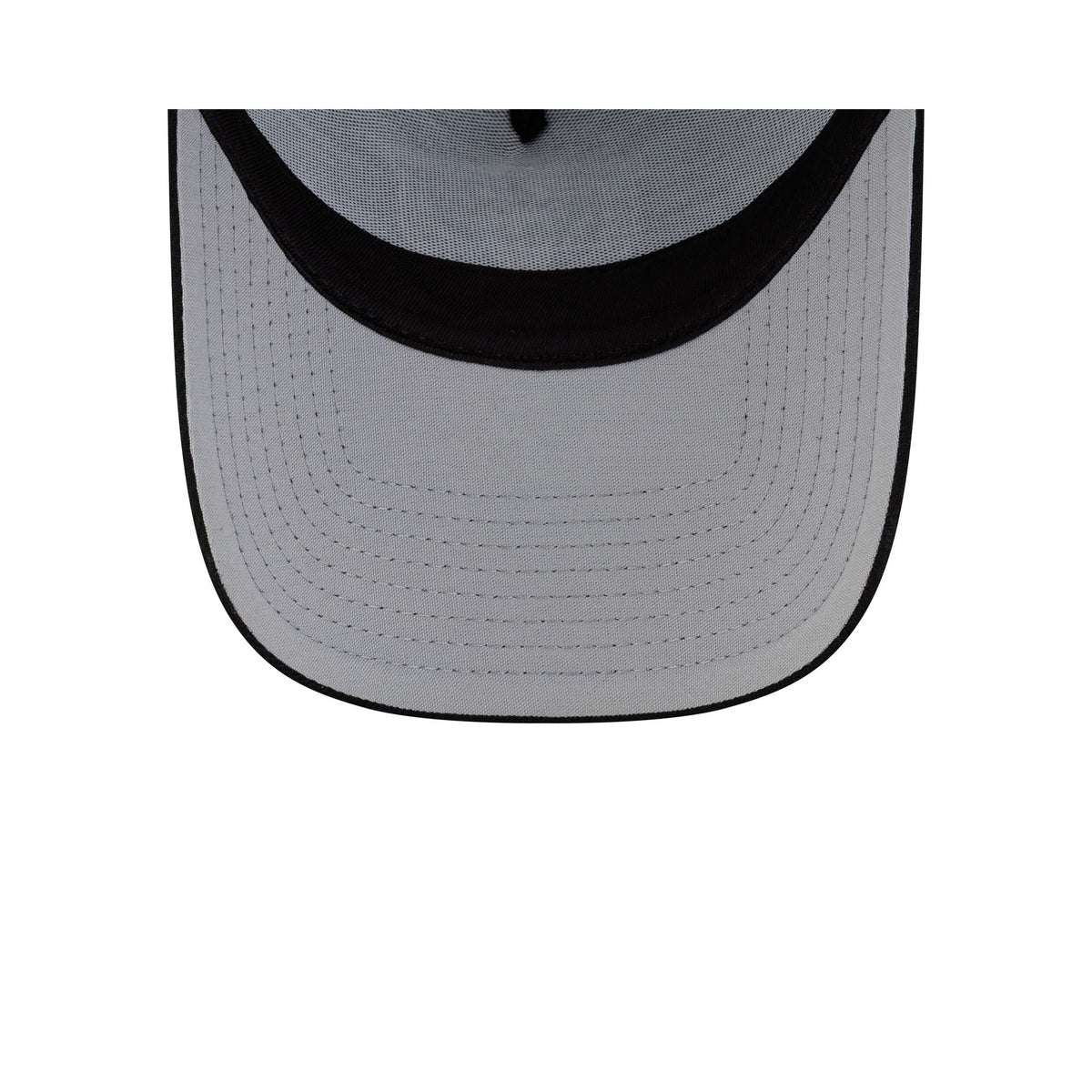 Chicago Bears Side Script Black 9FORTY A-Frame Trucker Hat