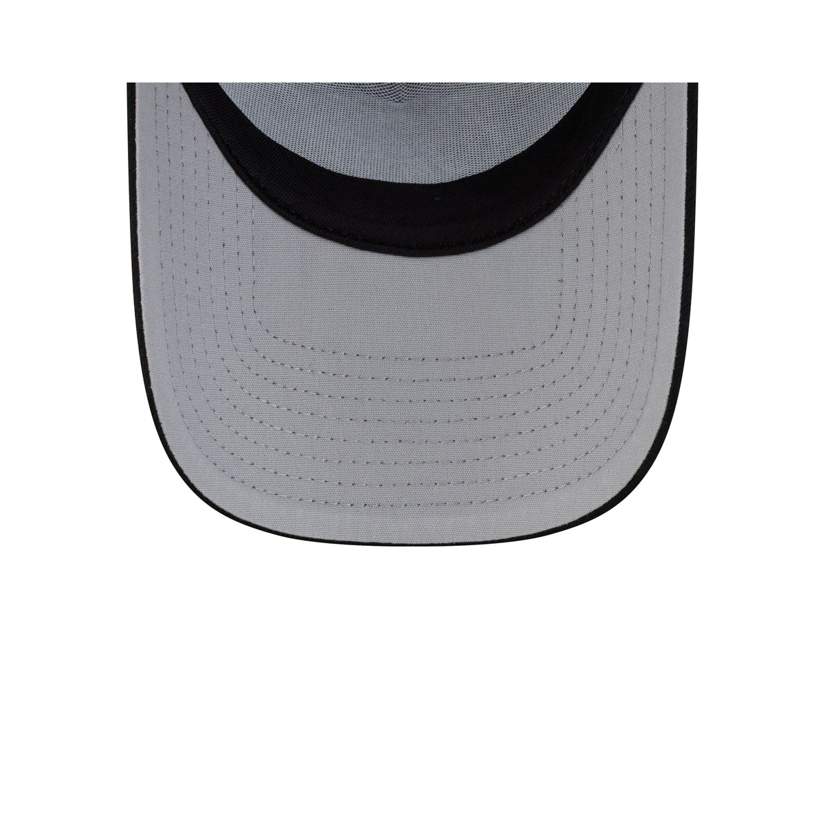New York Knicks Side Script Black 9FORTY A-Frame Trucker Hat