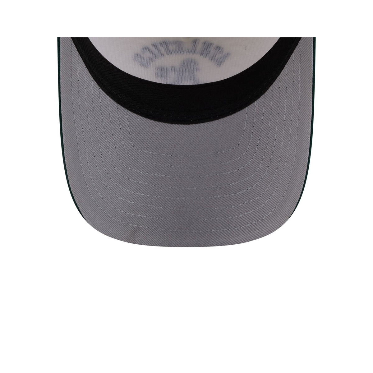 Athletics Arched Graphic Chrome White 9FORTY M-Crown A-Frame Snapback Hat