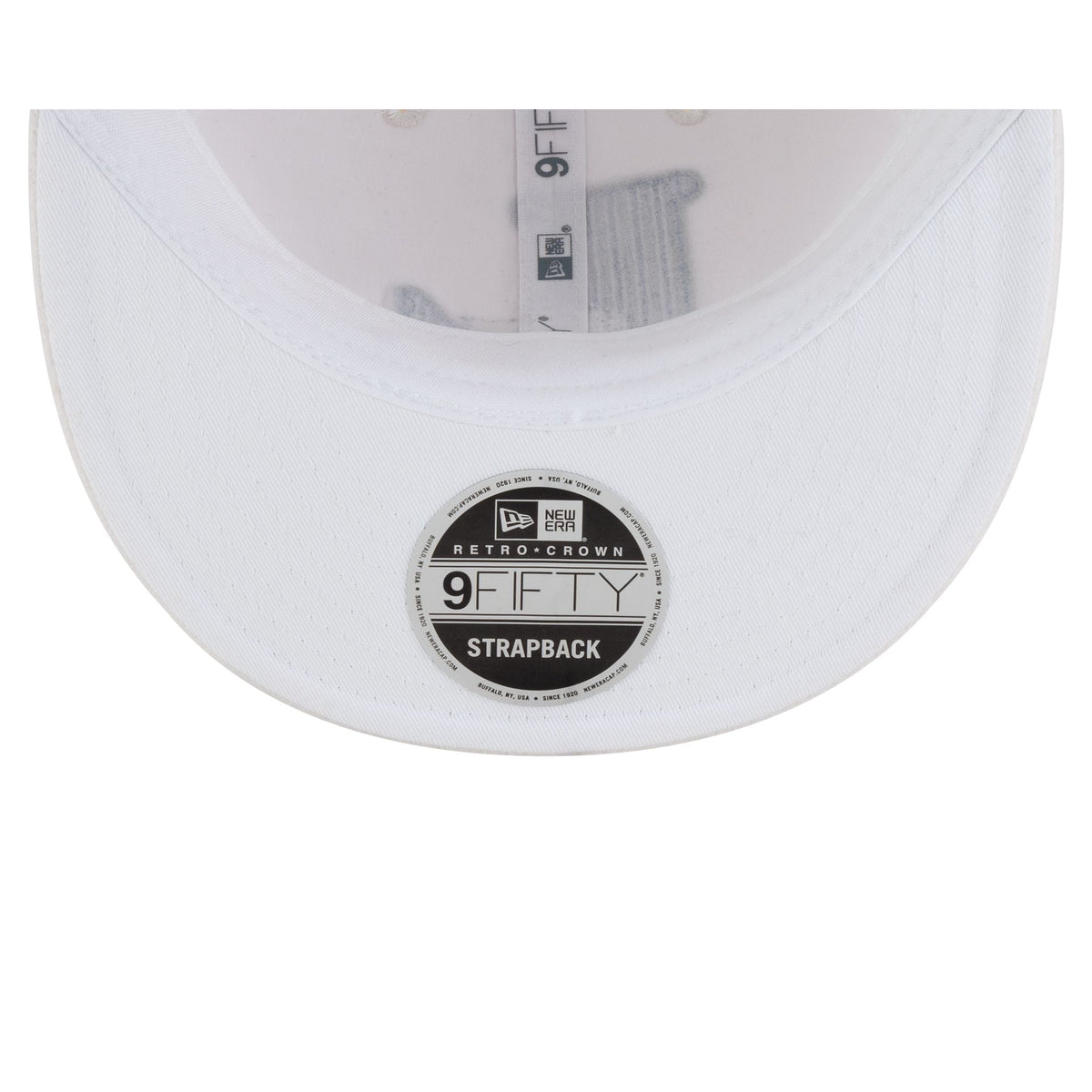 New Era Cap x Lacoste Patch White Retro Crown 9FIFTY Snapback Hat