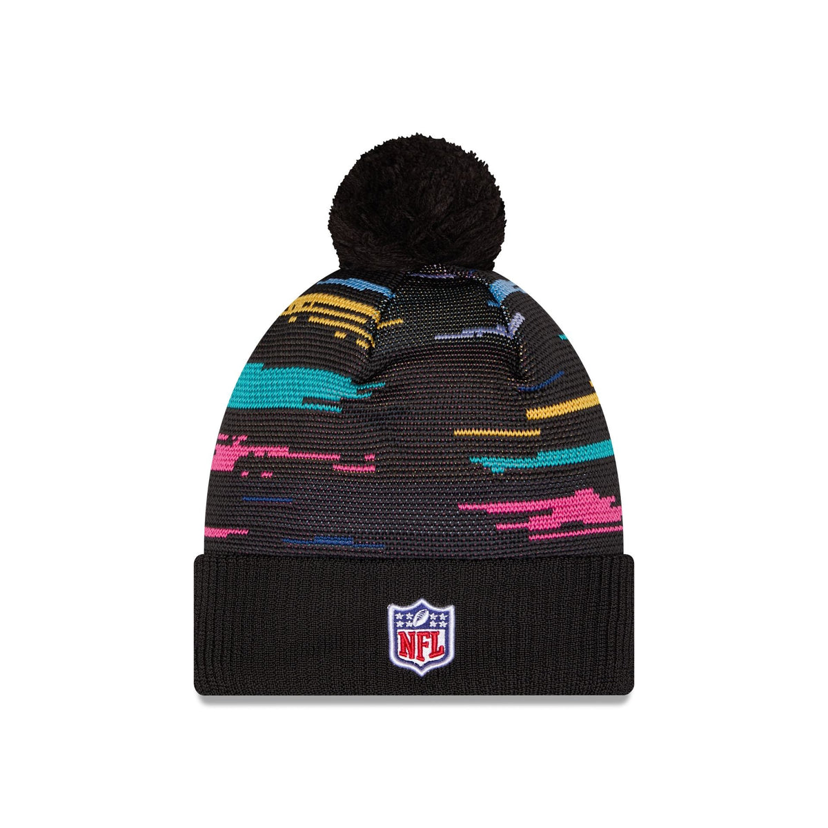 Carolina Panthers 2026 Crucial Catch Pom Knit Hat
