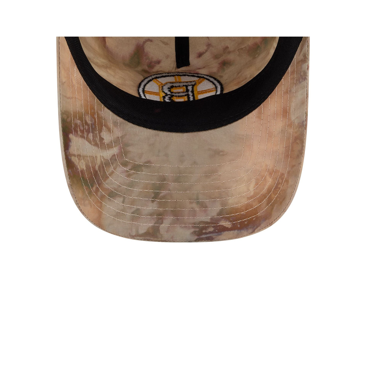 Boston Bruins Washed Nylon Brown 9TWENTY A-Frame Adjustable Hat
