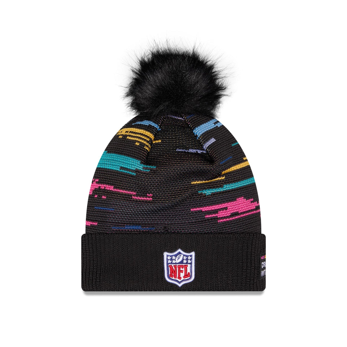 Buffalo Bills 2026 Crucial Catch Women's Pom Knit Hat