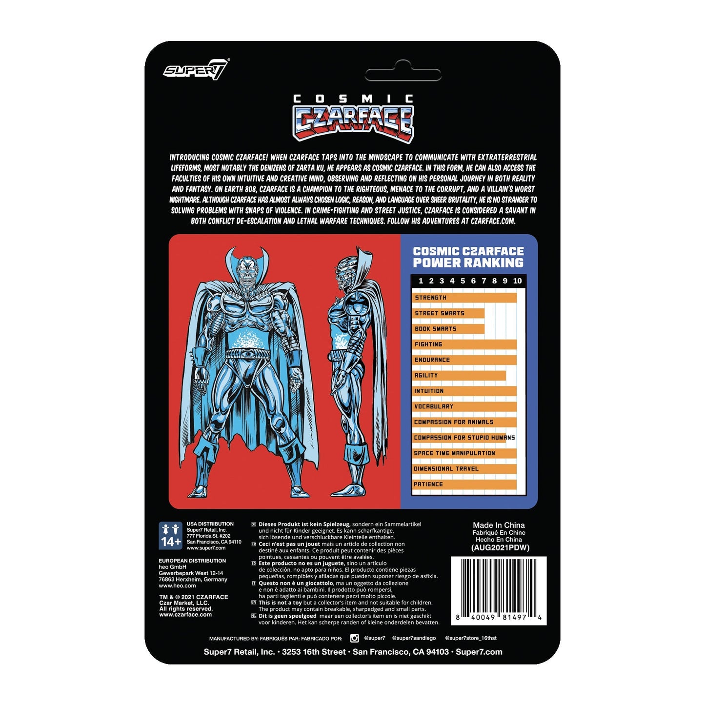 Czarface ReAction Figure - Cosmic Czarface