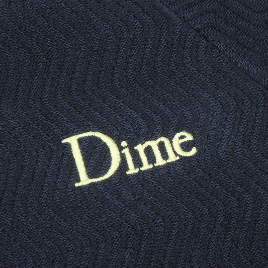 Wave Cable Knit Sweater
