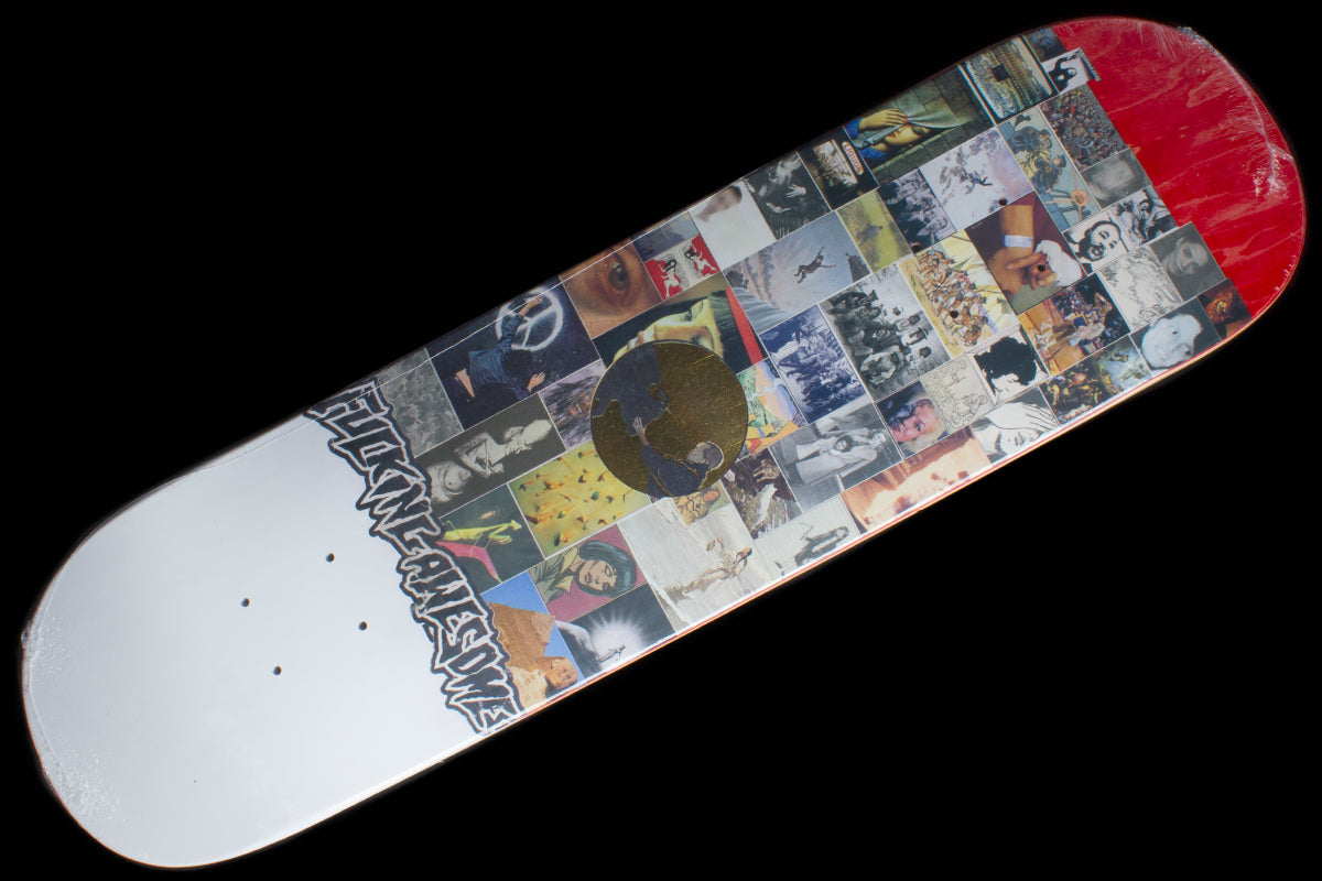 Louie Collage II Red Deck - 8.18"