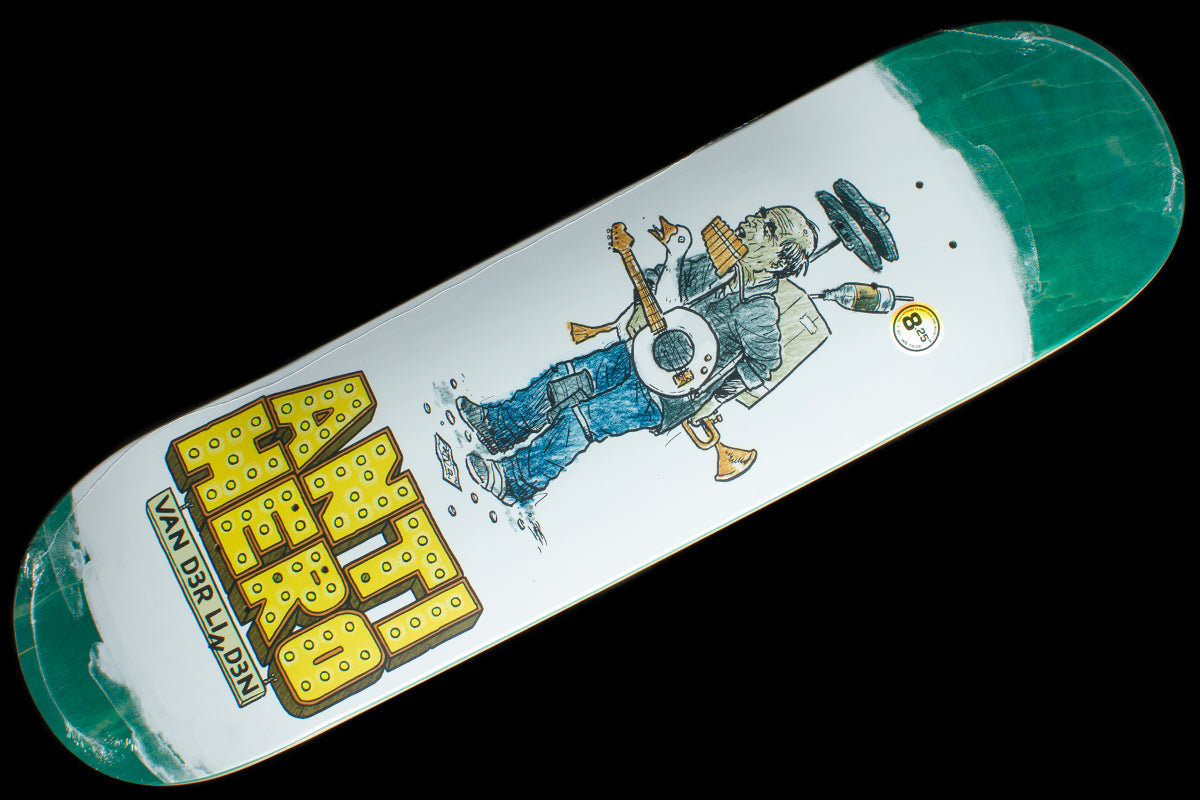 Daan Street Performers Teal Deck 8.25"
