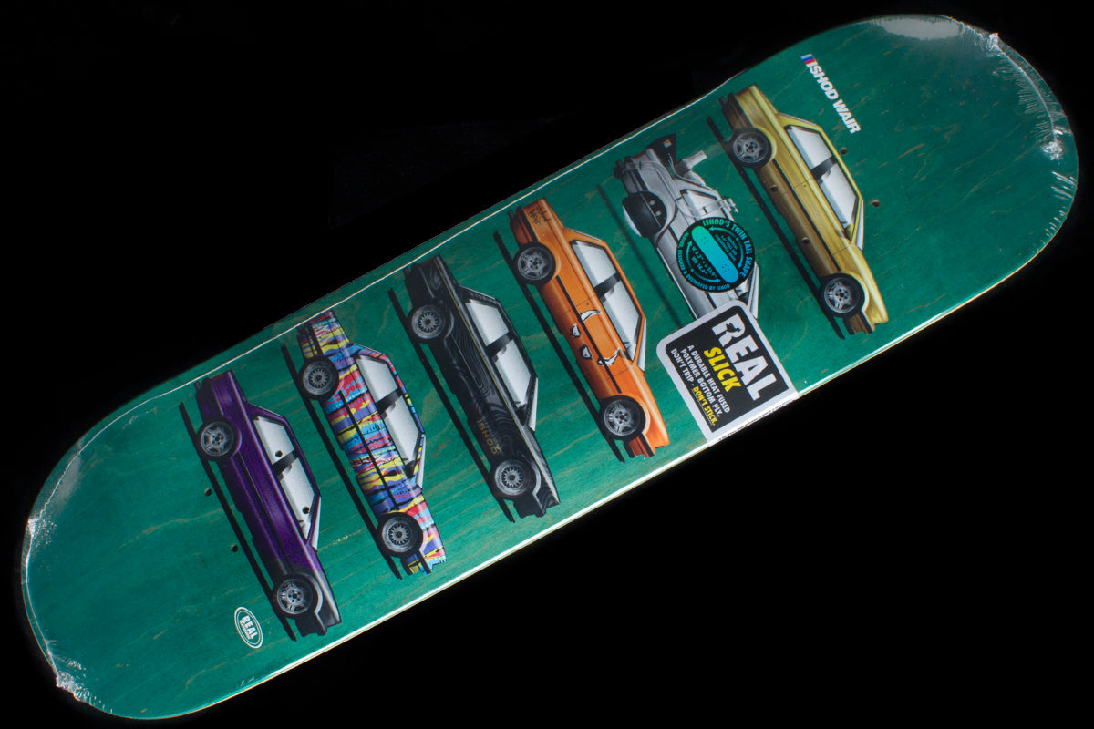 Ishod Customs TT Teal Slick Deck - 8.3