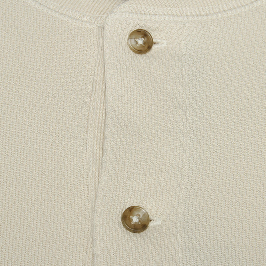 Waffle Knit Henley