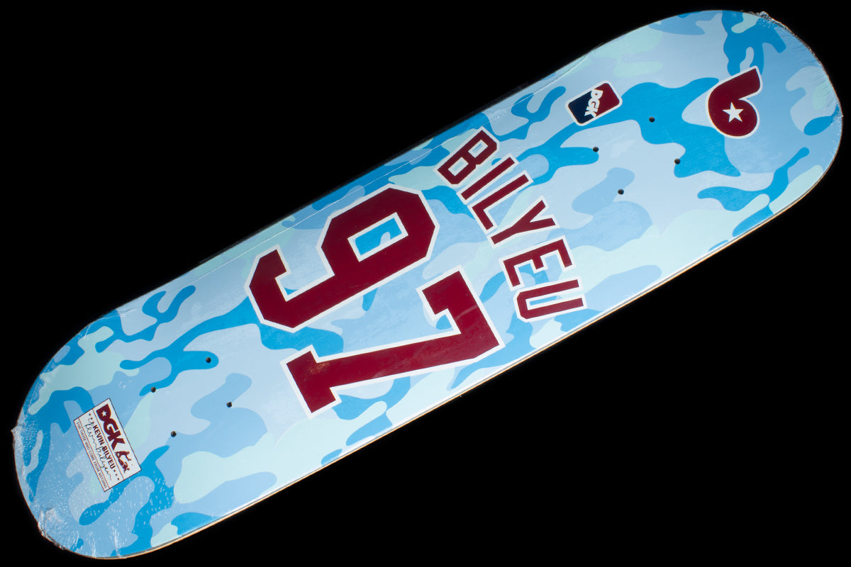 Major League Bilyeu Blue Camo Deck - 8.06