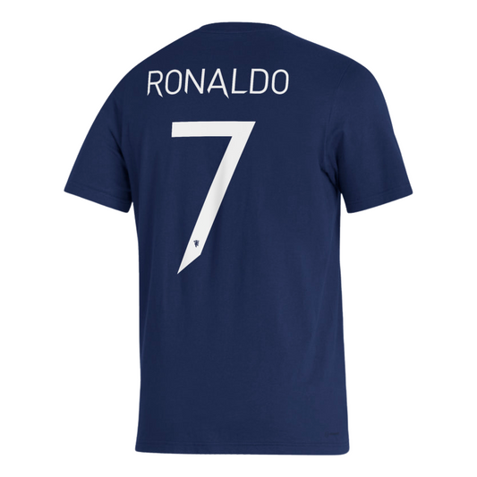ADIDAS MANCHESTER UNITED RONALDO #7 PLAYER TEE