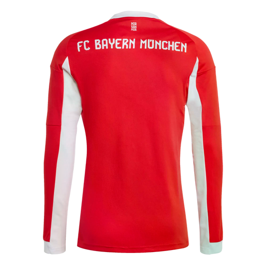 Adidas Bayern Munich 25/26 Long Sleeve Home Jersey