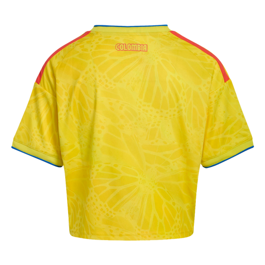 Adidas Colombia 2026 Womens Home Cropped Jersey
