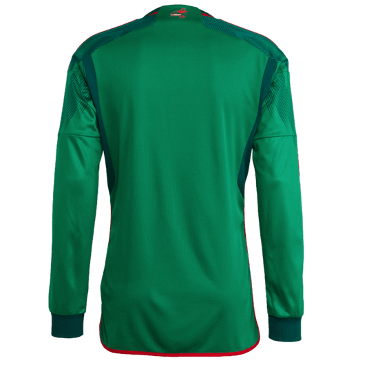 Adidas Men's Mexico 2022 World Cup Long Sleeve Home Jersey