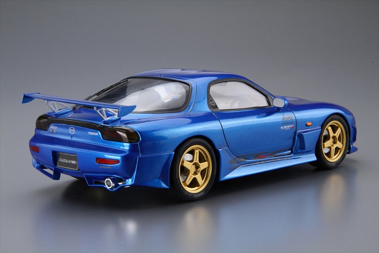 Tuned Car - 1/24 Mazda FD32 RX-7 A-Spec GT-C 99 Model Kit