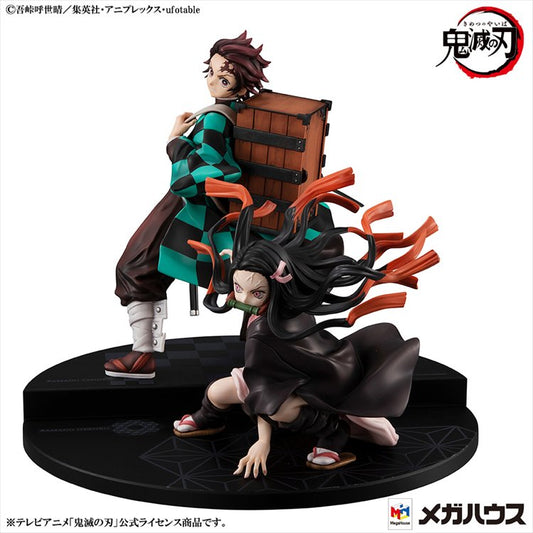 Demon Slayer - Tanjiro and Nezuko Precious G.E.M Figure