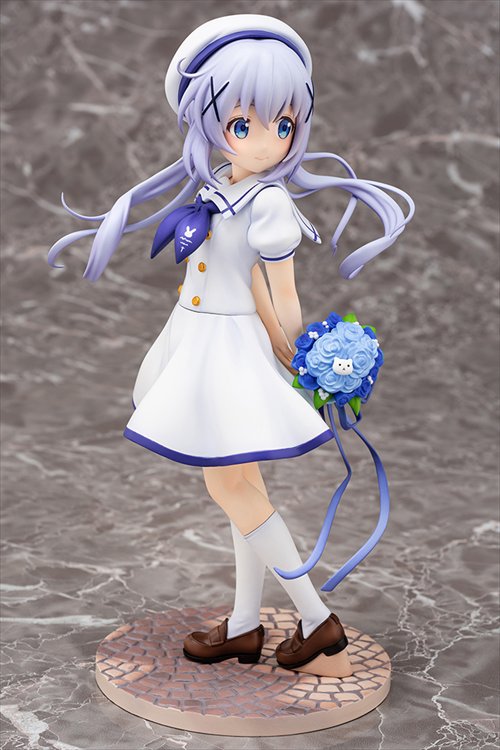 Is The Order A Rabbit- 1/7 Chino Summer Uniform PVC Figure Re-release