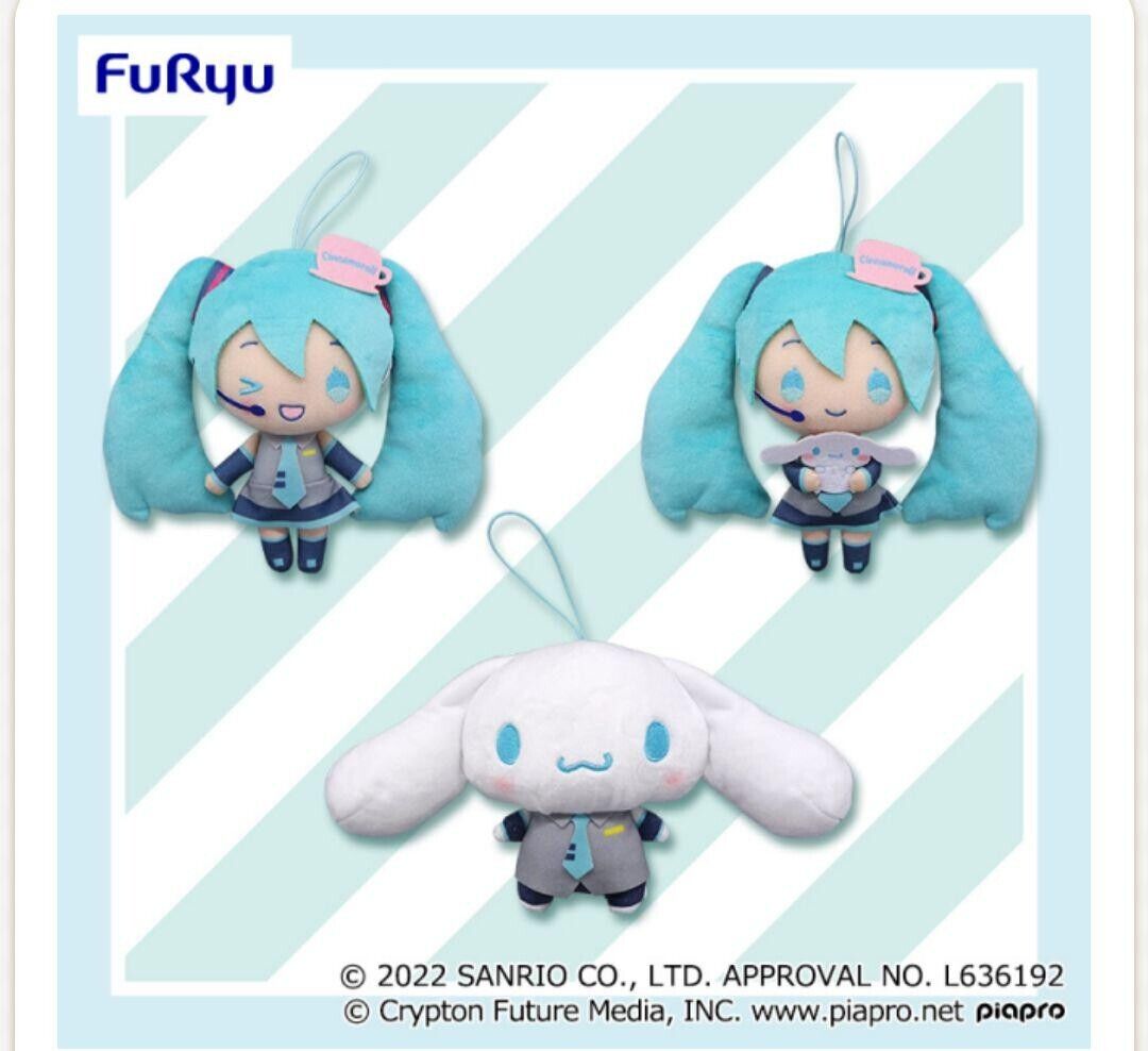 Vocaloid - Miku x Sanrio Cinnamoroll 15cm Plush