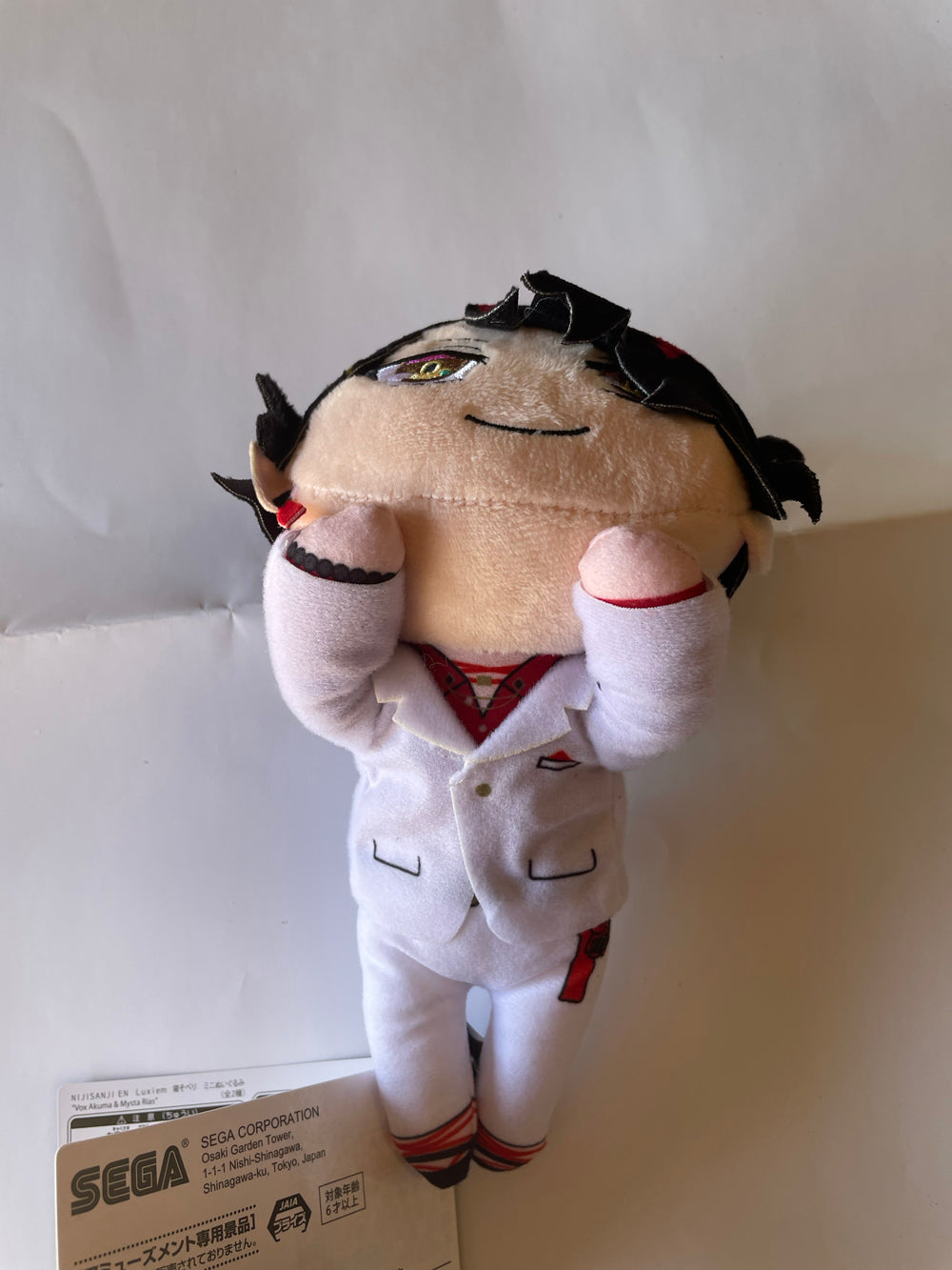 Nijisanji - Vox Akuma 15cm Nesoberi Plush