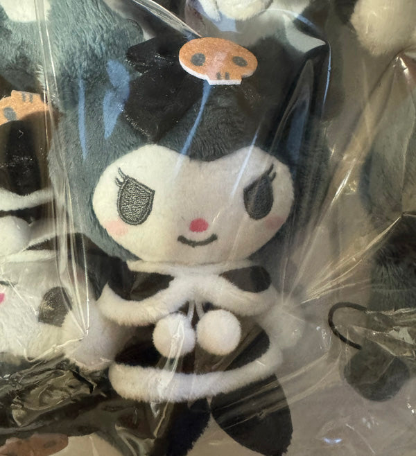Sanrio - Kuromi Black Chirstmas Outfit 10cm Plush