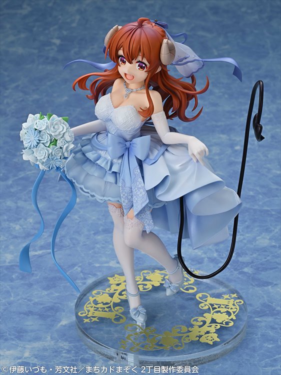 The Demon Girl Next Door - 1/7 Shadow Mistress Yuko Wedding Ver. Figure