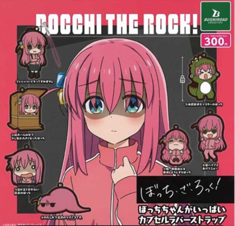 Bocchi The Rock - Rubber Strap SINGLE BLIND BOX CAPSULE