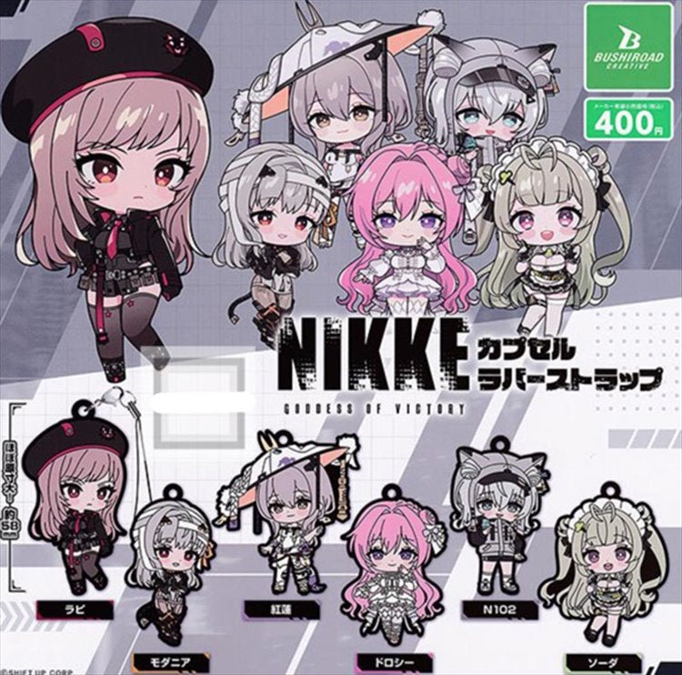 Goddess of Victory Nikke - Rubber Strap SINGLE BLIND BOX CAPSULE