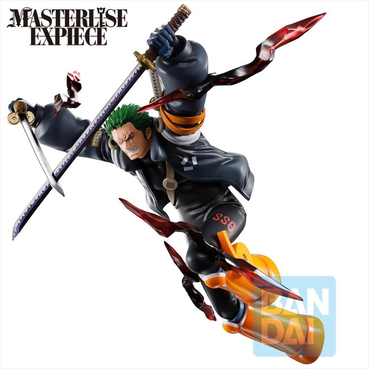 One Piece - Roronoa Zoro Burst of Energy Masterlise Ichibansho Figure
