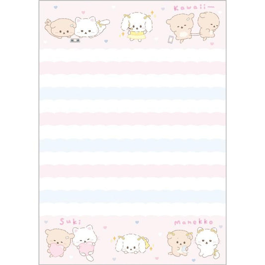 San-X - Ishiyowa-chan I Love My Favorite Idol Pink A6 Notebook