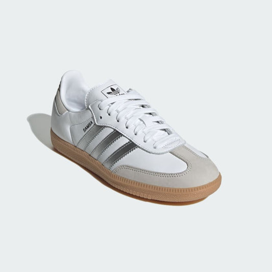 Adidas Women's Samba Og Shoes - White / Silver Metallic / Grey One